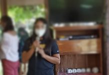 Former Antique rebels envision better lives Former rebel “Niña” (identity hidden for security reasons) thanks the government for giving her support, during a recent program in San Jose, Antique. PIA PHOTO