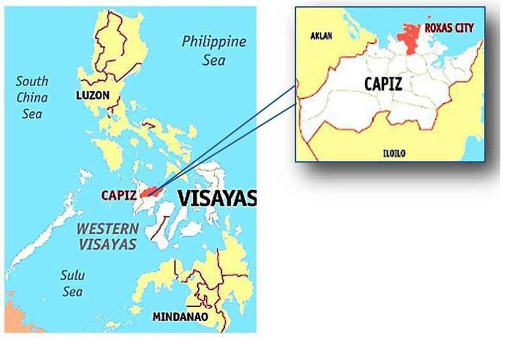 Capiz In Philippine Map Roxas City's Mecq Extended To June 30