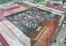 When will Kalibo public market rehab start? Fire gutted the middle portion of public market in Barangay Andagao last Sept. 15, 2019. It damaged more than 270 stalls valued at P55 million. KALIBO MDRRMO PHOTO