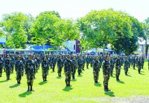 2,139 PRO-6 personnel vie for promotion Policemen gather in a formation during an event at Camp Delgado, headquarters of the Police Regional Office in Iloilo City. IAN PAUL CORDERO/PN
