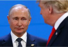 US election system ‘archaic,’ says Russia Russia’s Vladimir Putin and US President Donald Trump are seen during the G20 summit in Buenos Aires, Argentina. MARCOS BRINDICCI/REUTERS