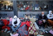 Turkish rescue workers search for survivors in quake; death toll rises to 27 People watch rescue operations after an earthquake struck the Aegean Sea, in Izmir, Turkey on Oct. 31, 2020. KEMAL ASLAN/REUTERS