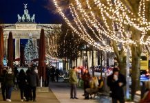 Germany to go into Christmas lockdown Christmas shopping has been blamed for the recent rise in cases in Germany. EPA