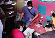 2 men jailed for ‘shabu’ Antidrug operatives conduct an inventory of the suspected shabu seized during an entrapment in Barangay Handumanan, Bacolod City on Dec. 6. PCR BCPO