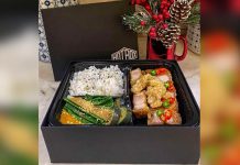 Savor the holidays with feasts from Richmonde Hotel Iloilo Feast at home with Richmonde’s Holiday Hotboxes which heats up your food in an instant! Enjoy this Holiday Bento Hotbox (Crispy Pork Kawali with Vegetable Kare-Kare and Rice).