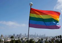 Over 300 religious leaders urge ban on ‘conversion therapy’ A rainbow flag flies over the skyline at Dolores Park in San Francisco on June 28, 2020. JEFF CHIU, AP/FILE