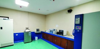 These are some of the machines used at Iloilo province’s first molecular laboratory at the Iloilo Provincial Hospital in Pototan town. The facility may start processing specimens for coronavirus disease 2019 testing next week. IAN PAUL CORDERO/PN