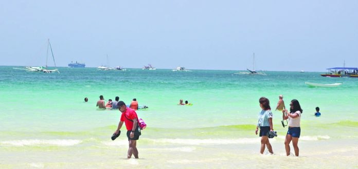region DOT boracay The Department of Tourism urges stakeholders and visitors alike to keep Boracay Island, the country’s banner destination, free from coronavirus disease by strictly adhering to health and safety protocols. PHOTO FROM AKEANFORUMBLOGSPOT.COM