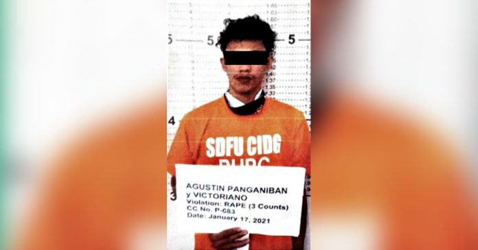 antique-suspect RAPE suspect Agustin Panganiban disappeared from Pandan, Antique in 2007. After more than a decade of searching, policemen finally found him in Novaliches, Quezon City. PRO-6 PHOTO