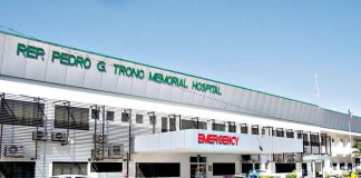 The Rep. Pedro Trono Memorial District Hospital in Guimbal, Iloilo partially reopened on Jan. 2 after more than a week of lockdown. ILOILO.GOV.PH