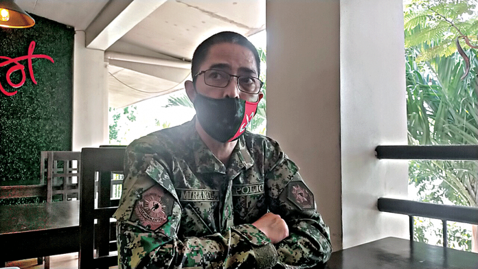 “We should protect each other. Hindi po kami ang kalaban ninyo dito...ang mga rebelde po,” Western Visayas top cop Brigadier General Rolando Miranda tells the public. IAN PAUL CORDERO/PN “We should protect each other. Hindi po kami ang kalaban ninyo dito...ang mga rebelde po,” Western Visayas top cop Brigadier General Rolando Miranda tells the public. IAN PAUL CORDERO/PN
