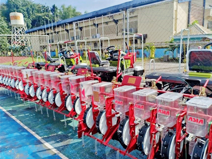 These are some of the farm machineries released to Antique farmers recently.