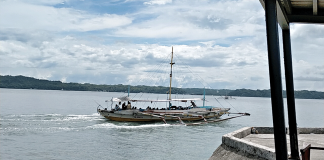Now, only fiberglass- or steel-hulled boats are allowed to service the Guimaras-Iloilo City route and vice versa. Wooden-hulled boats such as this one have been grounded for safety reasons. IAN PAUL CORDERO/PN