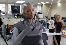 Makers of Sophia the robot plan mass rollout amid pandemic Humanoid robot Sophia by Hanson Robotics. REUTERS