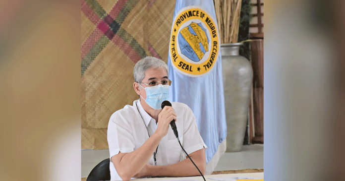 “Protecting ourselves is protecting our families and everyone around us,” says Gov. Eugenio Jose Lacson of Negros Occidental. NEGOCC PIO “Protecting ourselves is protecting our families and everyone around us,” says Gov. Eugenio Jose Lacson of Negros Occidental. NEGOCC PIO