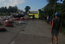 Bus vs Elf truck in Btac. Nuevo: Village councilor killed A village councilor died in an accident between an elf truck and a Ceres bus in Barangay Cabilauan, Barotac, Iloilo on Thursday./JOSEPH HERVO