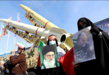 Iran parades on wheels to honor 1979 revolution Women hold pictures of Iran’s supreme leader Ali Khamenei and late Iranian Major-General Qassem Soleimani during the 42nd anniversary of Islamic Revolution in Tehran, Iran on Feb. 10. MAJID ASGARIPOUR/ WEST ASIA NEWS AGENCY VIA REUTERS