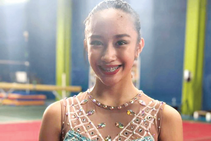 Kiana-Alagaban Bacolodnon Kiana Alagaban will be one of the participants in the First MK Rhythmic Gymnastics International Online Competition from Feb. 25 to 28. PN FILE PHOTO