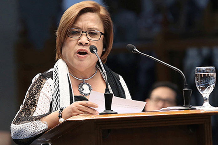 Leila_de_Lima “To be acquitted even in just one case, in the time of Duterte, is a victory,” says Sen. Leila de Lima. The Muntinlupa City Regional Trial Court Branch 205 granted her plea to dismiss Criminal Case Number 17-166. WIKIMEDIA COMMONS