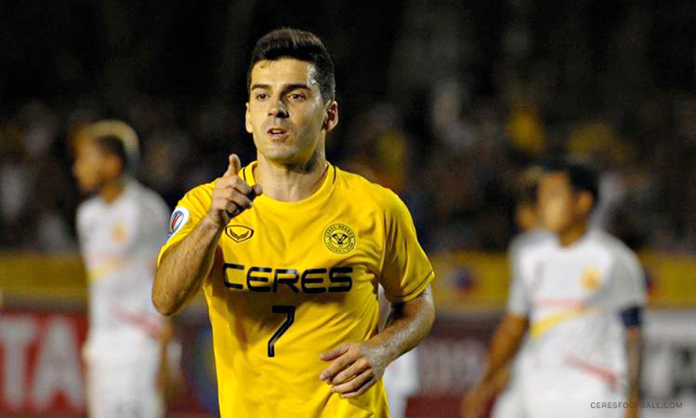 Maranon The Spanish striker Bienvenido Marañon aims to become part of the Philippine Azkals. CERES FOOTBALL.COM VIA CNN