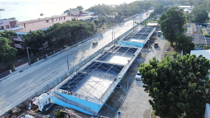 Seafdec-pr vMilkfish broodstock tanks in the Southeast Asian Fisheries Development Center, Aquaculture Department in Tigbauan, Iloilo are being constructed to help augment the supply of milkfish seeds in the Philippines. JF ALDON