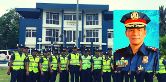“Maging God-fearing,” Police Colonel Ramir Perlito Paradero Perlas, new police director of Aklan, tells his men.