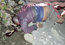 Road mishap kills ‘trike’ driver Tricycle driver Jose Ronie Ruel Jr., 34, lies dead after a vehicular accident in Barangay Granada, Bacolod City on Feb. 16. BCPO PHOTO