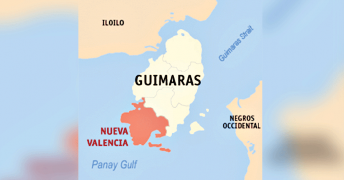 guimaras The municipality of Nueva Valencia is a third-class municipality in the province of Guimaras. According to the 2015 census, it has a population of 39,810 people.