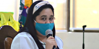 Dr. Jane Juanico, head of Department of Health Region 6’s Infectious Disease Section, again reminds Western Visayans to observe public safety protocols to stop the disease from spreading – wear facemask and face shield, physical distancing and proper washing of hands.