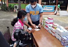 PRO-6 preps 82 ex-rebels for reintegration This former rebel avails herself of medicines during the “Akap Kapatid” program in Oton, Iloilo on Feb. 20. PIA-6 PHOTO