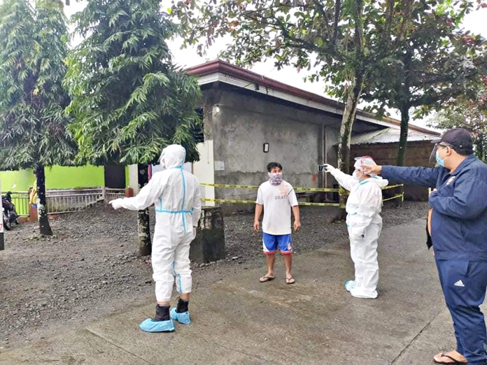 region-libacao Residents of Libacao, Aklan are constantly being reminded to follow health guidelines – wear facemask and face shield, observe physical distancing and proper washing of hands with soap and water. PHOTO BY VINCENT NAVAROSA