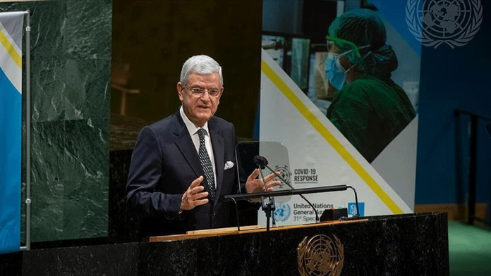 world-1 "Military leaders must adhere to democratic norms and respect public institutions and civilian authority" said United Nations General Assembly President Volkan Bozkir on the military power grab in Myanmar. ANADOLU AGENCY