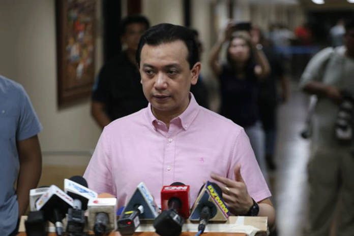 Antonio_Trillanes_IV---Copy Former senator Antonio Trillanes IV says he will join the presidential race in 2022 national polls if Vice President Leni Robredo refuses to run for president. GMA NETWORK