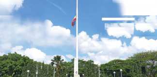 The Balantang Memorial Cemetery National Shrine is the only military cemetery established outside Metro Manila. Barangay Balantang in Jaro district is the site of the bloodiest battle of Filipino guerillas under the command of General Macario Peralta Jr. The shrine was built in honor and memory of them. IME SORNITO/PN