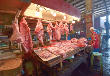 Shortage of pork seen due to ASF Pork products are being displayed at a meat stall in Iloilo Terminal Market. The Department of Agriculture has created a special committee to investigate the alleged corruption in the allocation of meat import certificates under the in-quota Minimum Access Volume scheme. PANAY NEWS PHOTO
