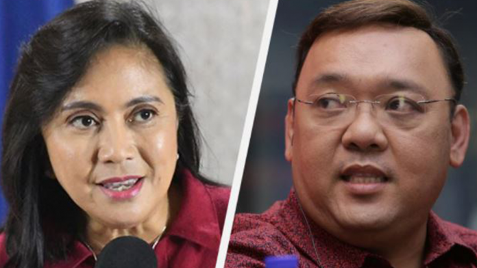 Roque robredo It is getting more obvious that Vice President Leni Robredo is gunning for the Presidency in 2022, says Presidential spokesperson Harry Roque./ABS-CBN PHOTO