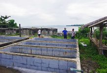 A non-operational hatchery in Batan, Aklan in 2019 before its rehabilitation by the Bureau of Fisheries and Aquatic Resources and the Southeast Asian Fisheries Development Center, Aquaculture Department to help boost the local supply of aquaculture seeds. SEAFDEC/AQD