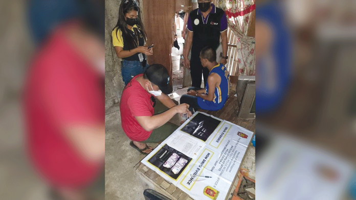 drug-suspect-falls A 27-year-old man was arrested in an entrapment operation in Barangay Villamonte, Bacolod City on March 27. POLICE STATION 4/BCPO