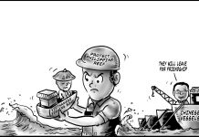 Editorial Cartoon for March 27-28, 2021.