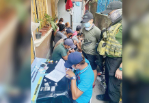 ‘Drug den’ dismantled Twelve persons were arrested in an entrapment operation in Barangay 27, Bacolod City on March 25. PDEA REGIONAL OFFICE 6