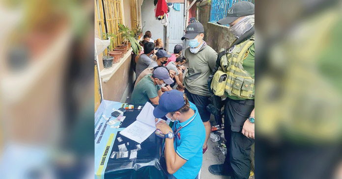 entrapment Twelve persons were arrested in an entrapment operation in Barangay 27, Bacolod City on March 25. PDEA REGIONAL OFFICE 6