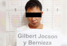 Bizman caught ‘manufacturing’ guns Mugshot of Gilbert Jocson, the businessman who was arrested for illegal manufacturing of firearms in Barangay Cano-an, Estancia, Iloilo. ESTANCIA MPS