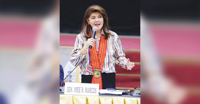 imee For Sen. Imee Marcos, postponing elections in the Bangsamoro Autonomous Region for Muslim Mindanao will also mean delay in developing the region and correcting the historical injustice on its people.
