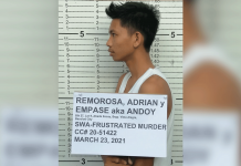 Mugshot of the 18-year-old lad arrested for frustrated murder in Barangay Vista Alegre, Bacolod City. BCPO