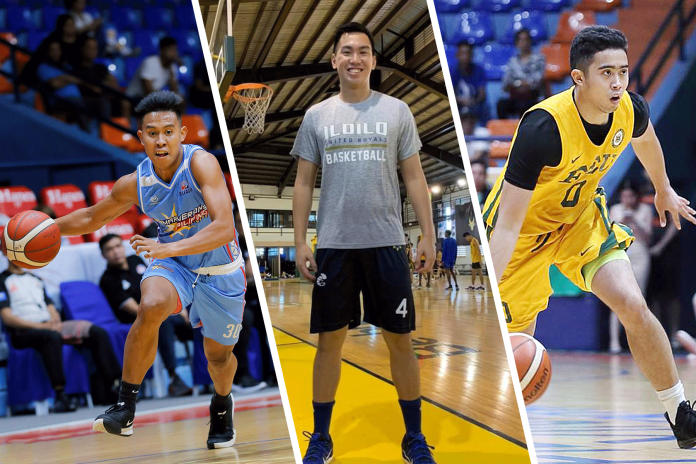 pba-rosters Jeffrey Manday (left), Michael Javelosa (center), and Kimlee Bayquin (right) aim to secure a roster spot to the teams that selected them during the PBA Season 46 Rookie Draft. TEAM PHENOM SPORTS, ILOILO UNITED ROYALS, KIMLEE BAYQUIN/FB