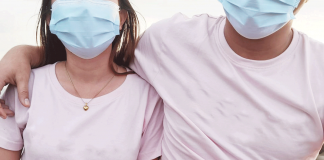 ‘BAWAL PDA’. Police officers will call out people for “public display of affection” in a bid curb the spread of coronavirus disease 2019. Physical intimacy in public violates health protocols, according to the Philippine National Police. PHOTO COURTESY OF CHENG SUPERAL