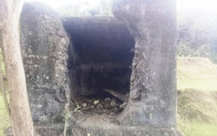 region-antique-japanese This is what remains of a World War 2 armory of the Japanese Imperial Army in Barangay Bongbongan I, Sibalom, Antique. PHOTO COURTESY OF OFFICE OF VICE GOVERNOR EDGAR DENOSTA