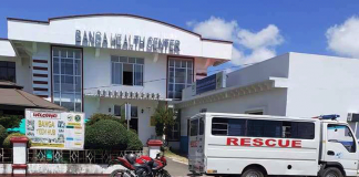 This is the health center of Banga, Aklan. Banga inter-agency taskforce advises residents to stay home to avoid spreading or catching coronavirus disease.