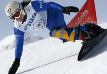 French snowboard champ dies in Swiss avalanche France’s Julie Pomagalski. AP