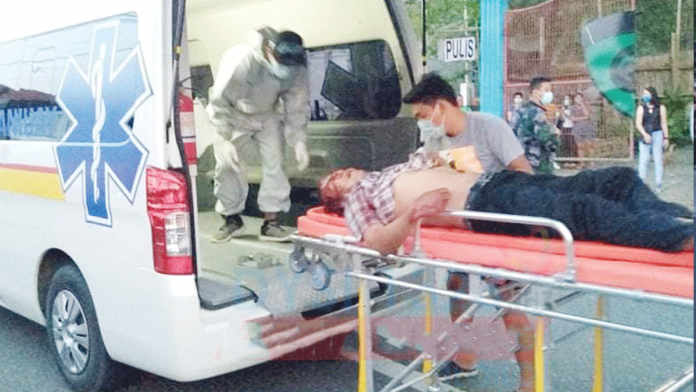 Two persons died while two others were injured when two motorcycles crashed into each other in Barangay Jibolo, Janiuay, Iloilo on March 28. JANIUAY MPS Two persons died while two others were injured when two motorcycles crashed into each other in Barangay Jibolo, Janiuay, Iloilo on March 28. JANIUAY MPS